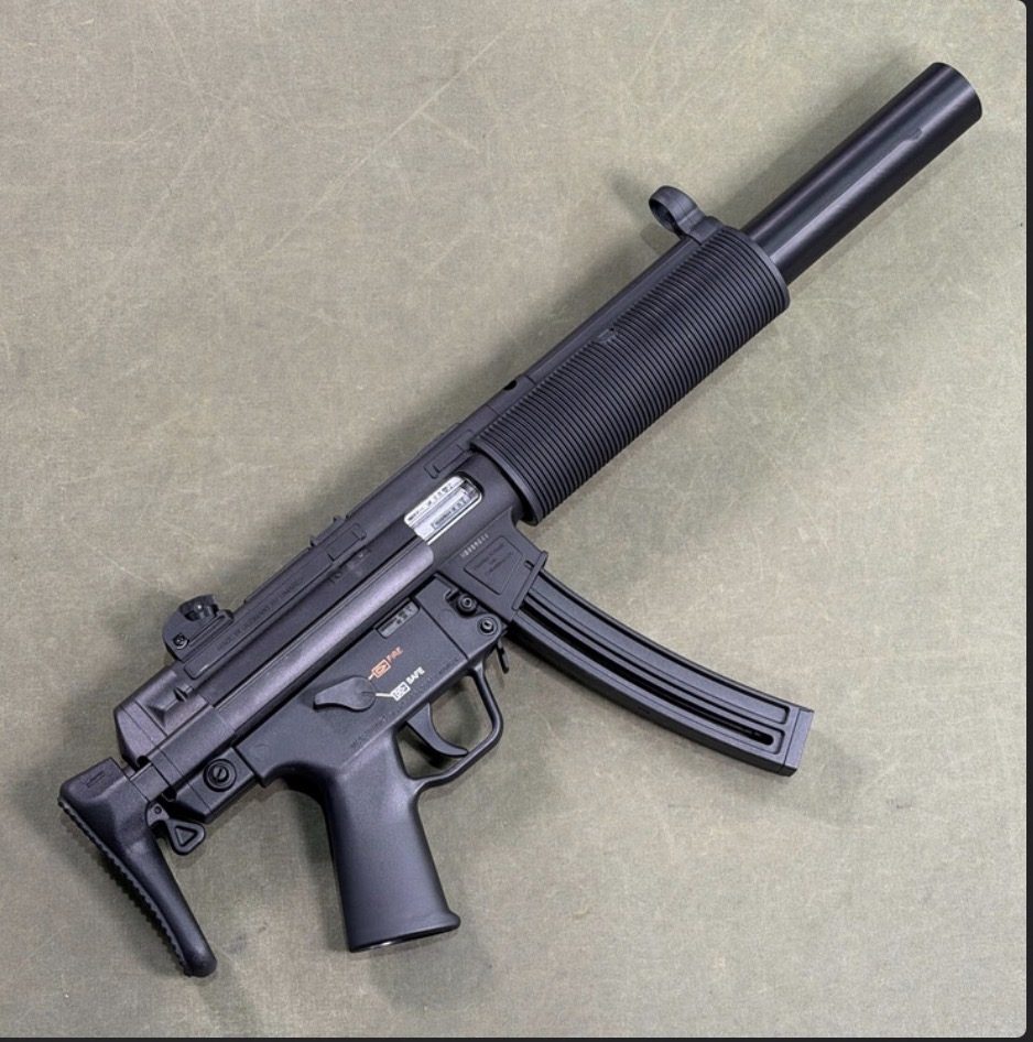 The SD FAKER — suppressed Umarex licensed HK MP5 .22LR SBR conversion
